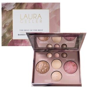 Laura Geller Baked Blush Palette - Pink and Cream Hues